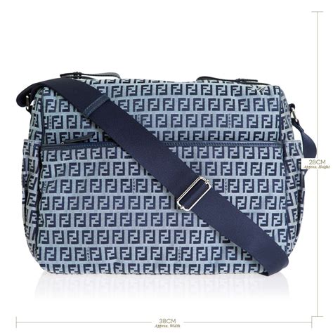 fendi bag baby blue|fendi diaper bag used.